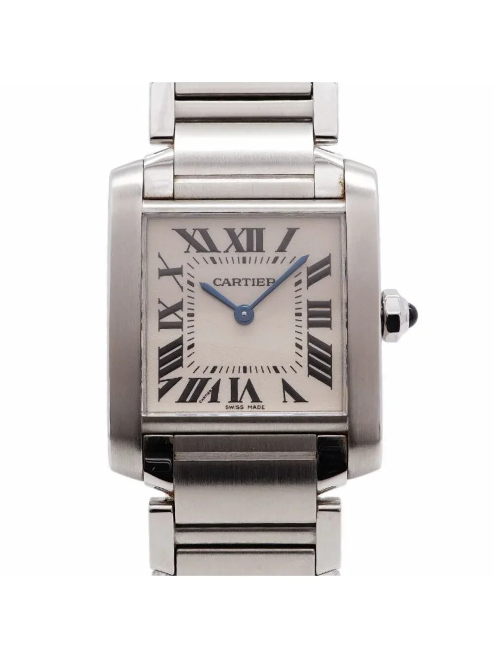 Cartier Tank Francaise MM Ivory Dial Watch